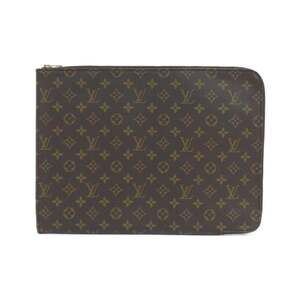 LOUIS VUITTON Brown Monogram Pochette Bag